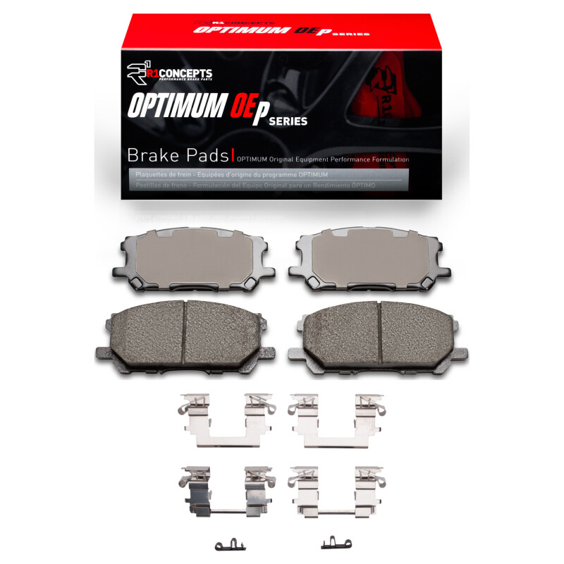 Lexus RX350 Brake Pads - Front - R1 Concepts - Optimum OE - `04-`09